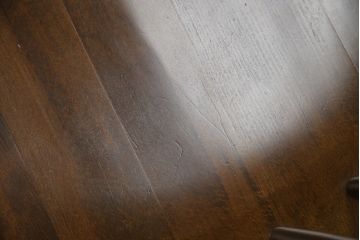 和製ビンテージ　柏木工(かしわ木工)　ゆったりとしたくつろぎの時間におすすめなロッキングチェア(アームチェア、板座チェア、揺り椅子、いす、イス、ヴィンテージ)(R-068617)