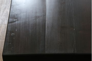 和製ビンテージ　重厚な存在感と渋い色味が魅力の置き床ローボード(上り框、飾り台、テレビ台、収納棚、ヴィンテージ)(R-068621)