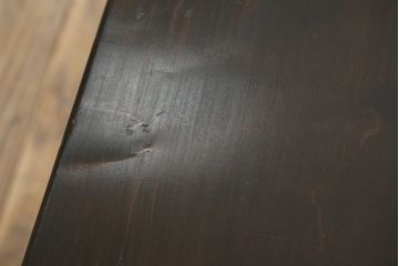和製ビンテージ　重厚な存在感と渋い色味が魅力の置き床ローボード(上り框、飾り台、テレビ台、収納棚、ヴィンテージ)(R-068621)