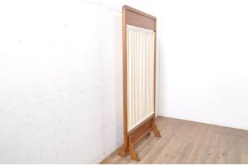 和製アンティーク　昭和レトロ　懐かしい雰囲気たっぷりのレトロなパーテーション(衝い立て、つい立て、仕切り)(R-068627)