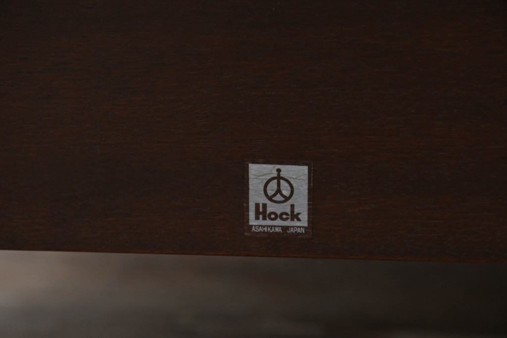 和製ビンテージ　CONDE HOUSE(カンディハウス)　Hock(ホック)　落ち着いた寛ぎの空間づくりにおすすめな1人掛けレザーソファとオットマンのセット　(R-068643)