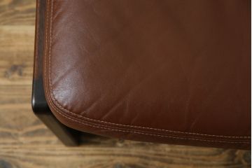 和製ビンテージ　CONDE HOUSE(カンディハウス)　Hock(ホック)　落ち着いた寛ぎの空間づくりにおすすめなオットマン(フットスツール、椅子、イス、ヴィンテージ)(R-068644)