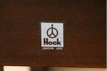 和製ビンテージ　CONDE HOUSE(カンディハウス)　Hock(ホック)　落ち着いた寛ぎの空間づくりにおすすめなオットマン(フットスツール、椅子、イス、ヴィンテージ)(R-068644)