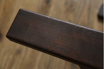 和製ビンテージ　CONDE HOUSE(カンディハウス)　Hock(ホック)　落ち着いた寛ぎの空間づくりにおすすめなオットマン(フットスツール、椅子、イス、ヴィンテージ)(R-068644)