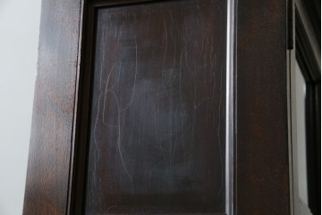 和製ヴィンテージ　松本民芸家具　深い色味が魅力的な小振りのブックケース　定価約37万円　(R-068650)