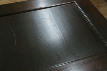 和製ヴィンテージ　松本民芸家具　深い色味が魅力的な小振りのブックケース　定価約37万円　(R-068650)