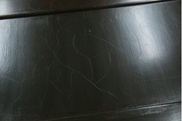 和製ヴィンテージ　松本民芸家具　深い色味が魅力的な小振りのブックケース　定価約37万円　(R-068650)