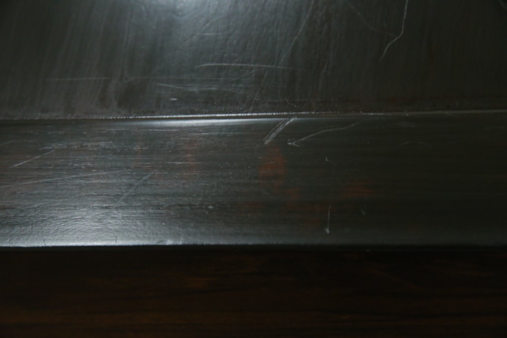 和製ヴィンテージ　松本民芸家具　深い色味が魅力的な小振りのブックケース　定価約37万円　(R-068650)