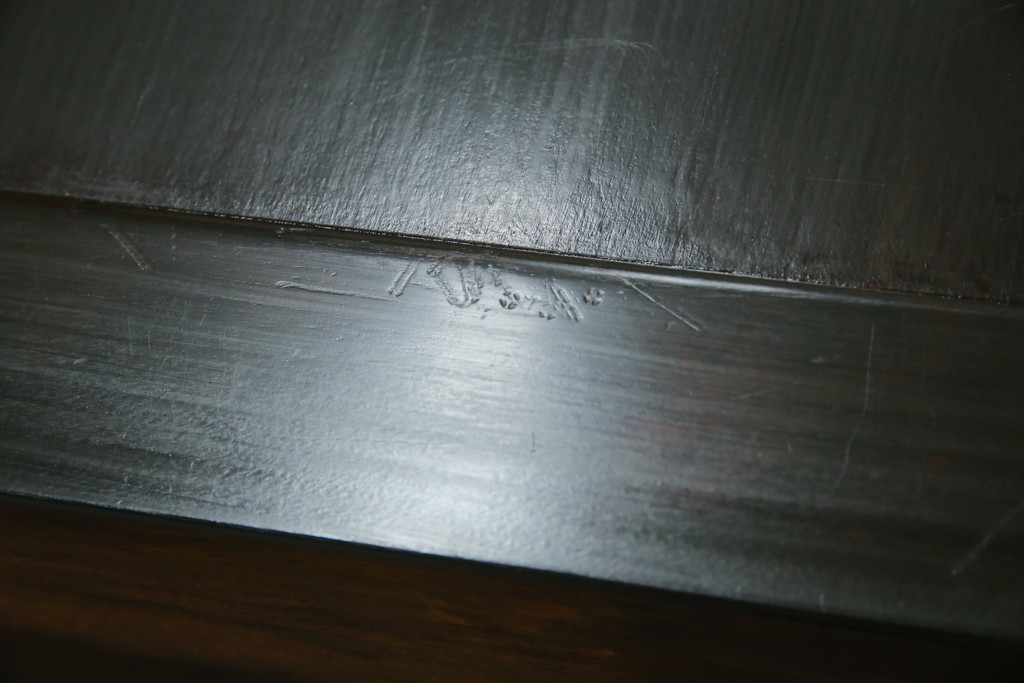 和製ヴィンテージ　松本民芸家具　深い色味が魅力的な小振りのブックケース　定価約37万円　(R-068650)