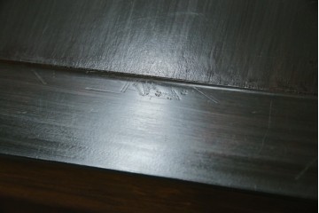 和製ヴィンテージ　松本民芸家具　深い色味が魅力的な小振りのブックケース　定価約37万円　(R-068650)