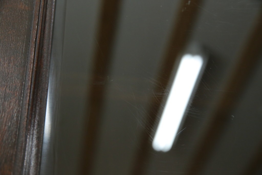 和製ヴィンテージ　松本民芸家具　深い色味が魅力的な小振りのブックケース　定価約37万円　(R-068650)