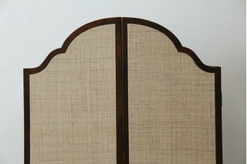 和製ヴィンテージ　希少モデル　松本民芸家具　深みのある色合いで落ち着いた雰囲気溢れる三面鏡付きドレッサー　(R-068653)