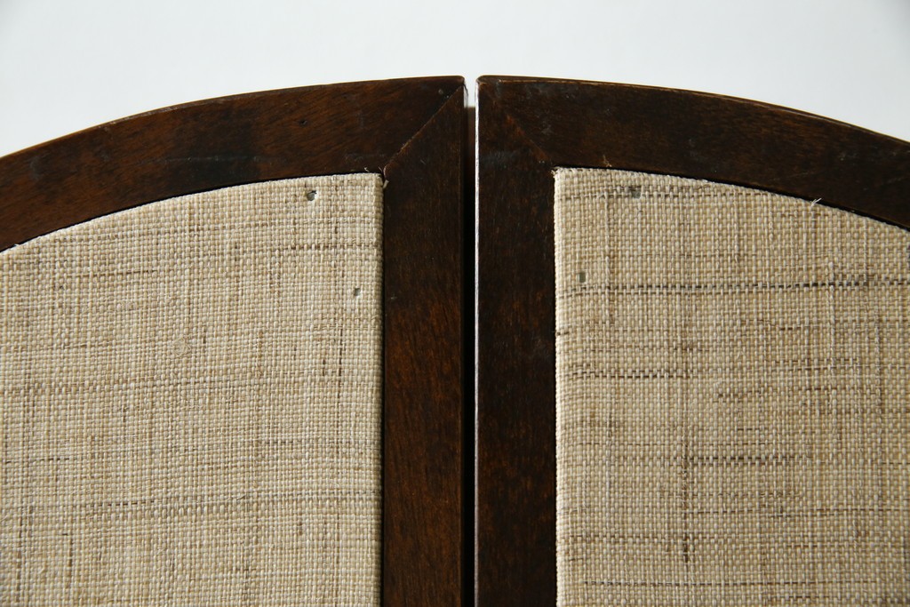 和製ヴィンテージ　希少モデル　松本民芸家具　深みのある色合いで落ち着いた雰囲気溢れる三面鏡付きドレッサー　(R-068653)