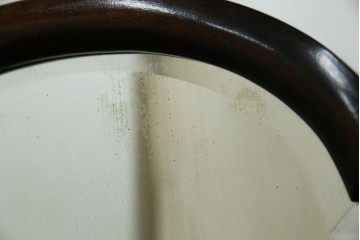 和製ヴィンテージ　希少モデル　松本民芸家具　深みのある色合いで落ち着いた雰囲気溢れる三面鏡付きドレッサー　(R-068653)