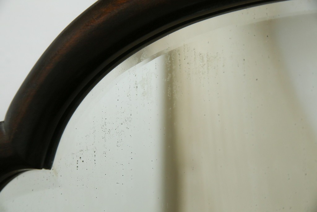 和製ヴィンテージ　希少モデル　松本民芸家具　深みのある色合いで落ち着いた雰囲気溢れる三面鏡付きドレッサー　(R-068653)