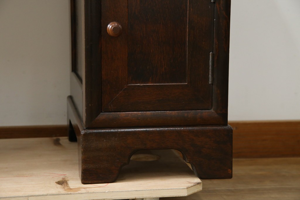 和製ヴィンテージ　希少モデル　松本民芸家具　深みのある色合いで落ち着いた雰囲気溢れる三面鏡付きドレッサー　(R-068653)