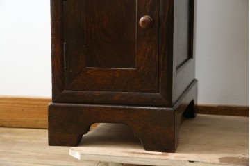 和製ヴィンテージ　希少モデル　松本民芸家具　深みのある色合いで落ち着いた雰囲気溢れる三面鏡付きドレッサー　(R-068653)