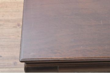 和製ビンテージ　天板一枚板が魅力の重厚な座卓(ローテーブル、センターテーブル)(R-068664)