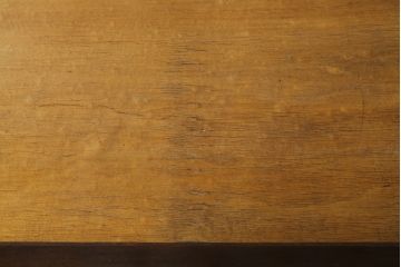 和製アンティーク　古い洋館で使われていた大正ロマンの雰囲気漂うダイニングテーブル(オーバルテーブル、食卓、2人掛け、4人掛け)(R-068666)