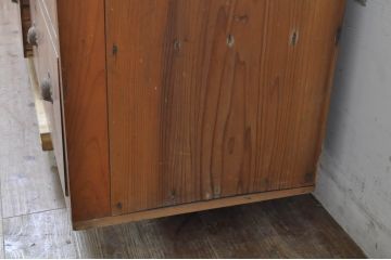 和製アンティーク　引き出し14杯　たっぷりな収納が魅力の重ね収納棚(キャビネット、戸棚、引き出し)(R-068667)