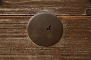 和製アンティーク　小物収納に便利な和風の総桐小箪笥(桐たんす、桐箪笥、小引き出し、タンス、ローチェスト)(R-068676)