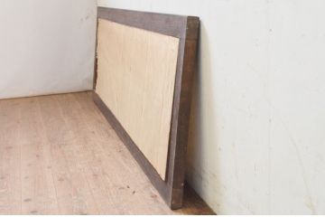 アンティーク建具　欅(ケヤキ)材　和の雰囲気溢れる格子欄間1枚(明り取り、明かり取り)(R-068722)
