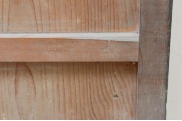 アンティーク建具　杉材　和モダンな空間づくりにおすすめの蔵戸1枚(玄関戸、板戸、引き戸)(R-068734)