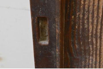 アンティーク建具　和の雰囲気を高める障子蔵戸1枚(引き戸、格子戸、障子戸、玄関戸)(R-068735)