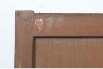 アンティーク建具　格子入り　風情のある佇まいが魅力的な幅狭ガラス帯戸4枚セット(引き戸、格子帯戸)(R-068738)