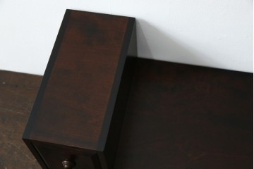 中古　北海道民芸家具　アレンジ次第で様々な使い方ができる卓上収納　(R-068770)