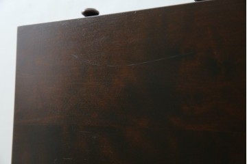 中古　北海道民芸家具　アレンジ次第で様々な使い方ができる卓上収納　(R-068770)