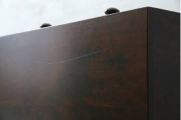 中古　北海道民芸家具　アレンジ次第で様々な使い方ができる卓上収納　(R-068770)