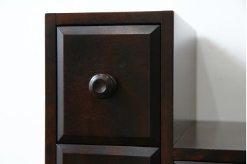 中古　北海道民芸家具　アレンジ次第で様々な使い方ができる卓上収納　(R-068770)