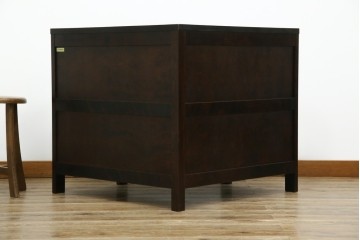 中古　美品　北海道民芸家具　こだわりのお部屋づくりにおすすめなコーナーデスク　(R-068777)