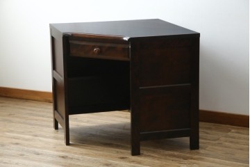 中古　美品　北海道民芸家具　こだわりのお部屋づくりにおすすめなコーナーデスク　(R-068777)