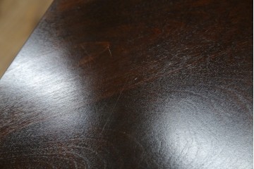 中古　美品　北海道民芸家具　こだわりのお部屋づくりにおすすめなコーナーデスク　(R-068777)