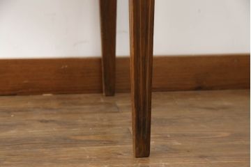 フランスアンティーク　パイン材のシンプルで小振りなデスク(平机、ワークデスク、引き出し、在宅ワーク、在宅用)(R-068782)