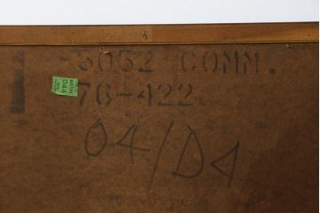 中古　高級アメリカ輸入家具　小振りなサイズが使いやすいサイドキャビネット(サイドテーブル、ナイトテーブル、収納棚)(R-068795)