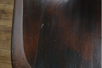 和製ビンテージ　松本民芸家具　#55型　レトロで温かみ漂うスピンドルチェア2脚セット　(R-068797)