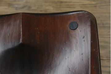 和製ビンテージ　松本民芸家具　#55型　レトロで温かみ漂うスピンドルチェア2脚セット　(R-068797)