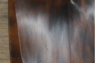 和製ビンテージ　松本民芸家具　#55型　レトロで温かみ漂うスピンドルチェア2脚セット　(R-068797)