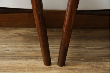 和製ビンテージ　松本民芸家具　#55型　レトロで温かみ漂うスピンドルチェア2脚セット　(R-068797)