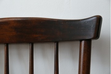 和製ビンテージ　松本民芸家具　#55型　レトロで温かみ漂うスピンドルチェア2脚セット　(R-068797)