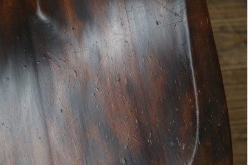 和製ビンテージ　松本民芸家具　#55型　レトロで温かみ漂うスピンドルチェア2脚セット　(R-068797)