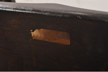 中古　松本民芸家具　#44A型　シックな色合いとクラシカルな佇まいが魅力のウィンザーチェア4脚セット(ウインザーチェア、アームチェア、板座チェア、ダイニングチェア、椅子、イス、バラ売り可能)(定価4脚で約80万円)(R-068798)