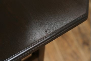 和製アンティーク　昭和中期　YAMAHA(ヤマハ、山葉、日本楽器)　レトロモダンな折りたたみ式のサイドテーブル(折り畳み机、カフェテーブル、コーヒーテーブル、ナイトテーブル)(R-068802)