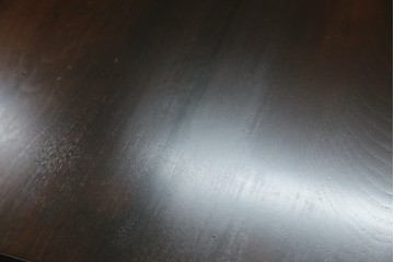 中古　松本民芸家具　LT型食卓　洗練されたモダンな佇まいが魅力のダイニングテーブル(6人掛け、6P、4人掛け、4P、食卓)(定価約61万円)(R-068803)