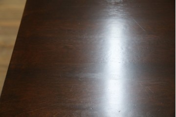 中古　松本民芸家具　LT型食卓　洗練されたモダンな佇まいが魅力のダイニングテーブル(6人掛け、6P、4人掛け、4P、食卓)(定価約61万円)(R-068803)