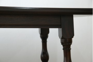 中古　松本民芸家具　LT型食卓　洗練されたモダンな佇まいが魅力のダイニングテーブル(6人掛け、6P、4人掛け、4P、食卓)(定価約61万円)(R-068803)