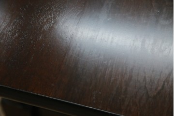 中古　松本民芸家具　LT型食卓　洗練されたモダンな佇まいが魅力のダイニングテーブル(6人掛け、6P、4人掛け、4P、食卓)(定価約61万円)(R-068803)